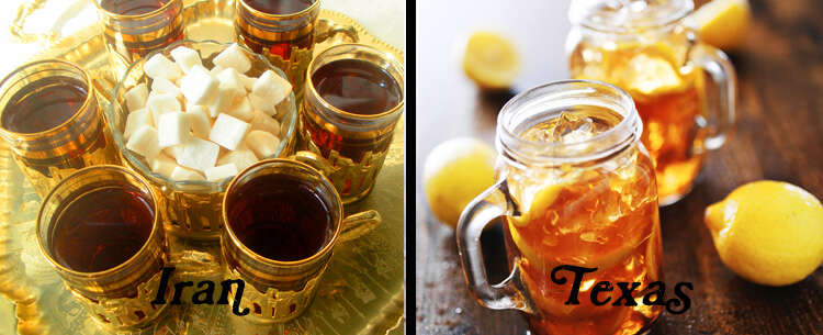 persian tea texas sweet tea